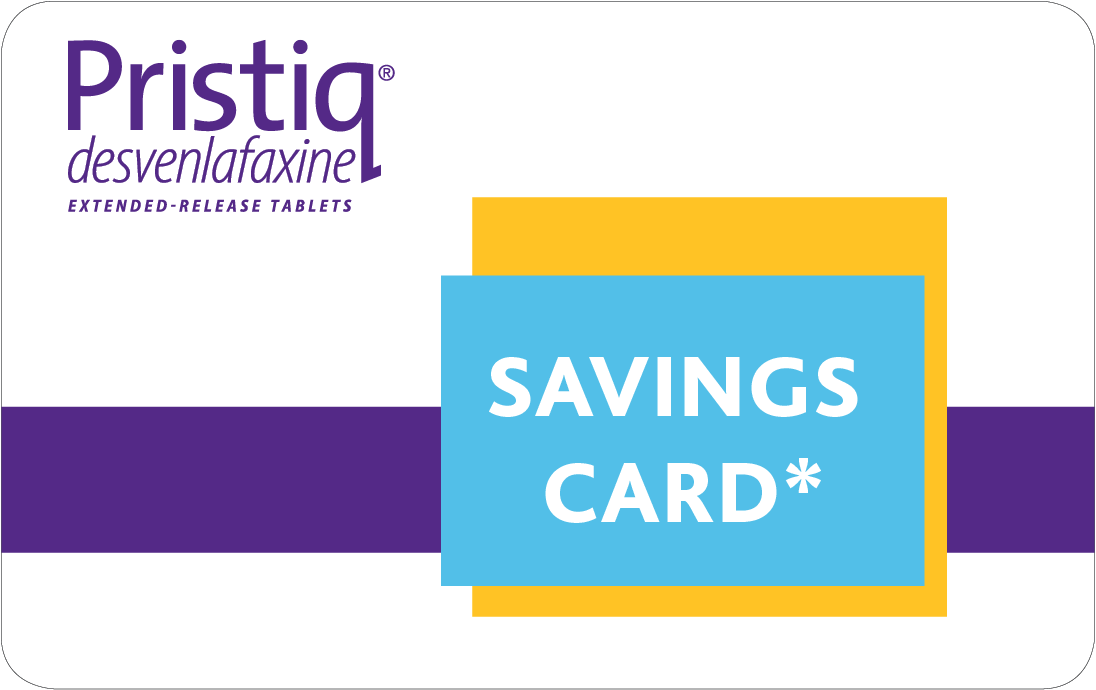 Pristiq Savings Card